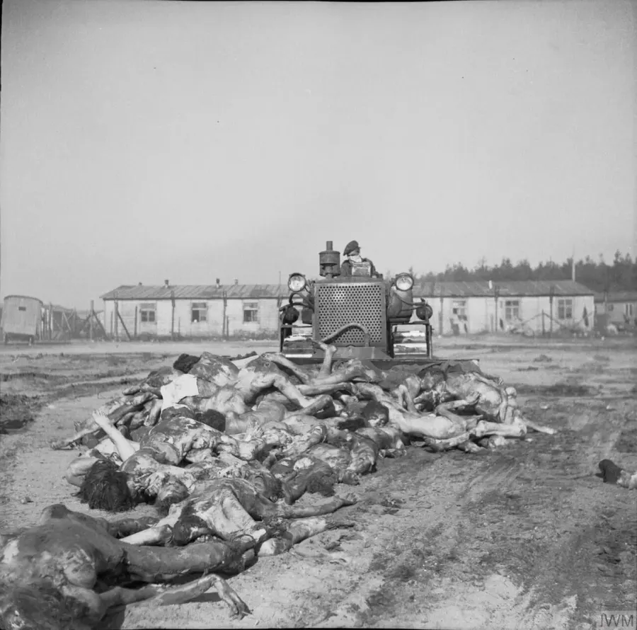 La carte Bergen-Belsen