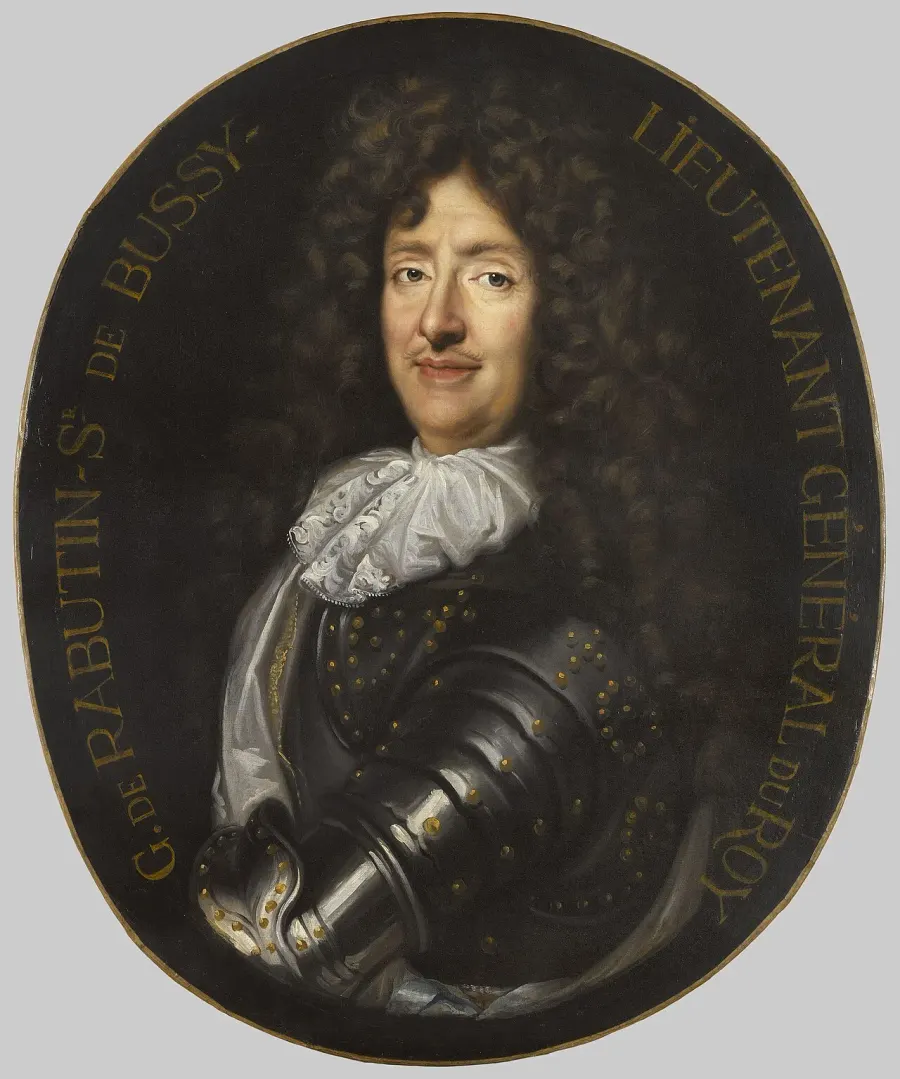 La carte Roger de Bussy-Rabutin