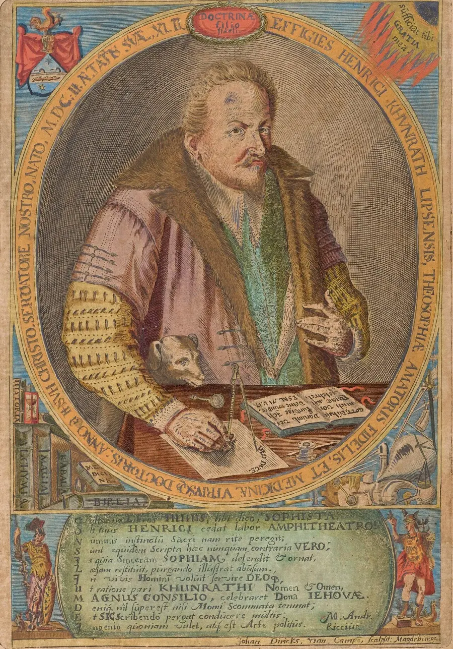 La carte Heinrich Khunrath