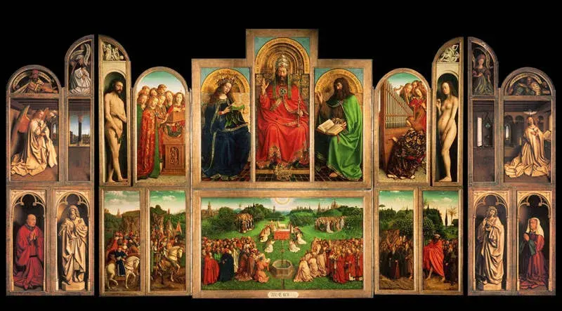 La carte L'Agneau mystique