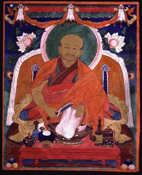 The Zanabazar card
