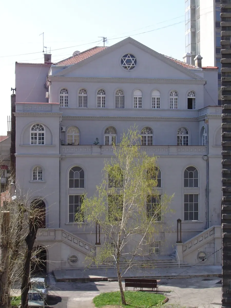 The Belgrade Synagogue card