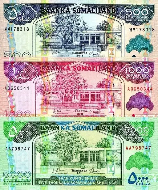 La carte Shilling du Somaliland