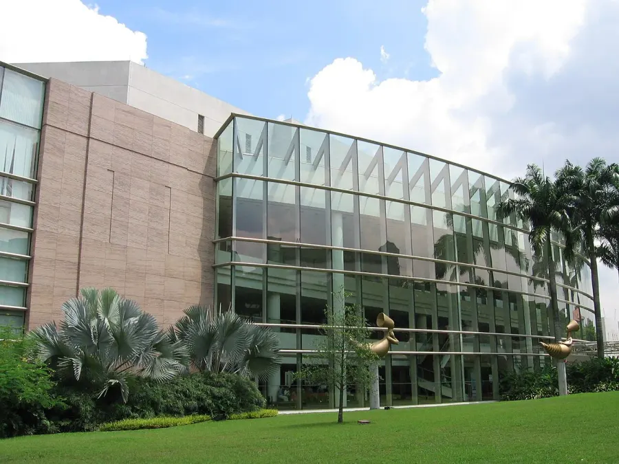 La carte Université nationale de Singapour
