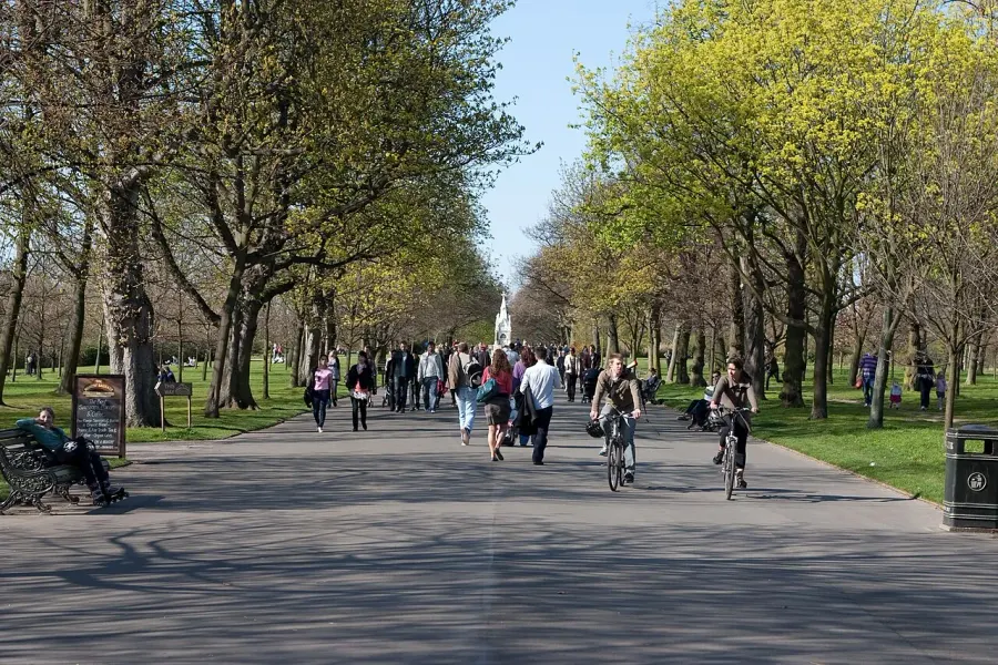 La carte Regent's Park