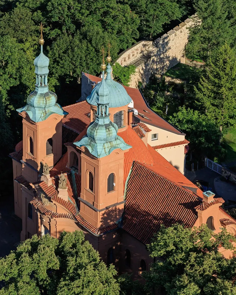 La carte Église Saint-Laurent de Prague