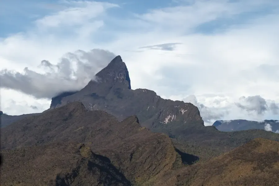 La carte Pico da Neblina