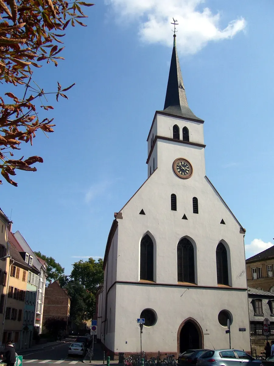La carte Église Saint-Guillaume de Strasbourg
