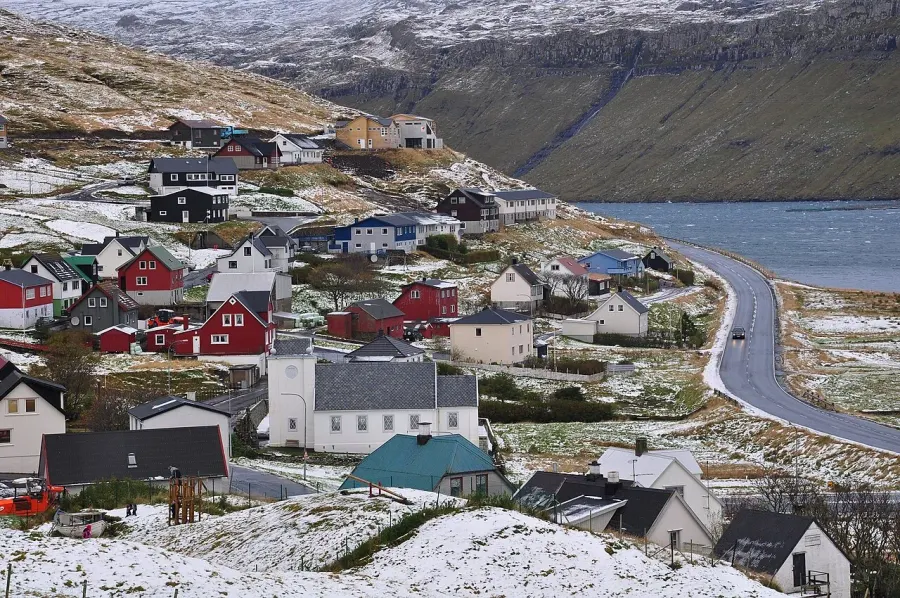 La carte Hósvík