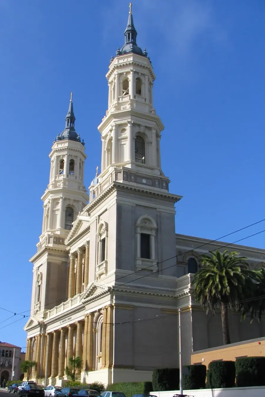 La carte Église Saint-Ignace de San Francisco