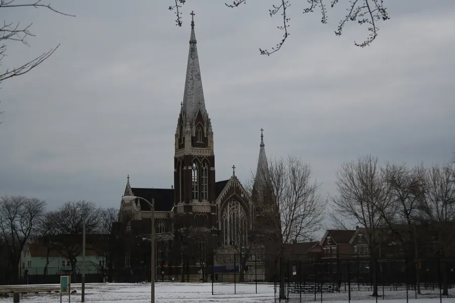 La carte Église Saint-Michel-Archange de Chicago