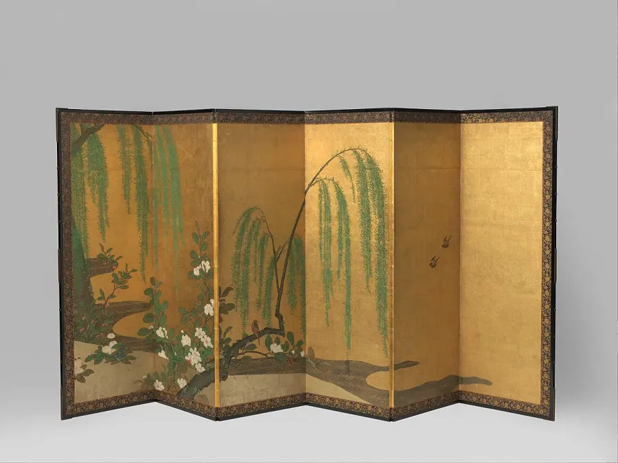 La carte Byōbu