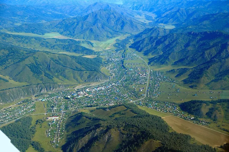 The Shebalino, Altai Republic card