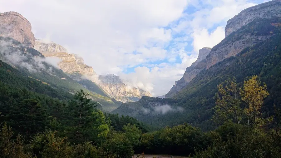 La carte Parc national d'Ordesa et du Mont-Perdu