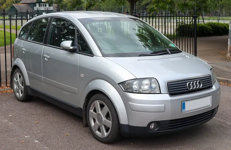 The Audi A2 card