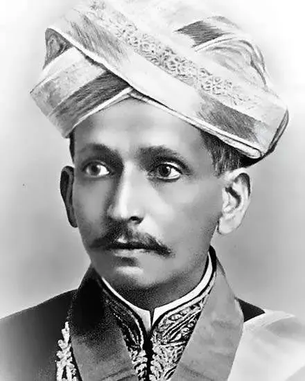 La carte M. Visvesvaraya
