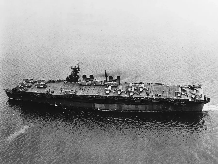 The USS Independence card