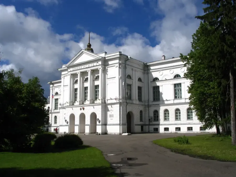 La carte Université d'État de Tomsk