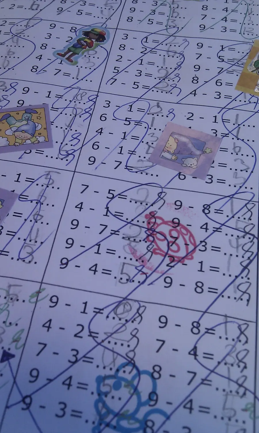 The Dyscalculia card