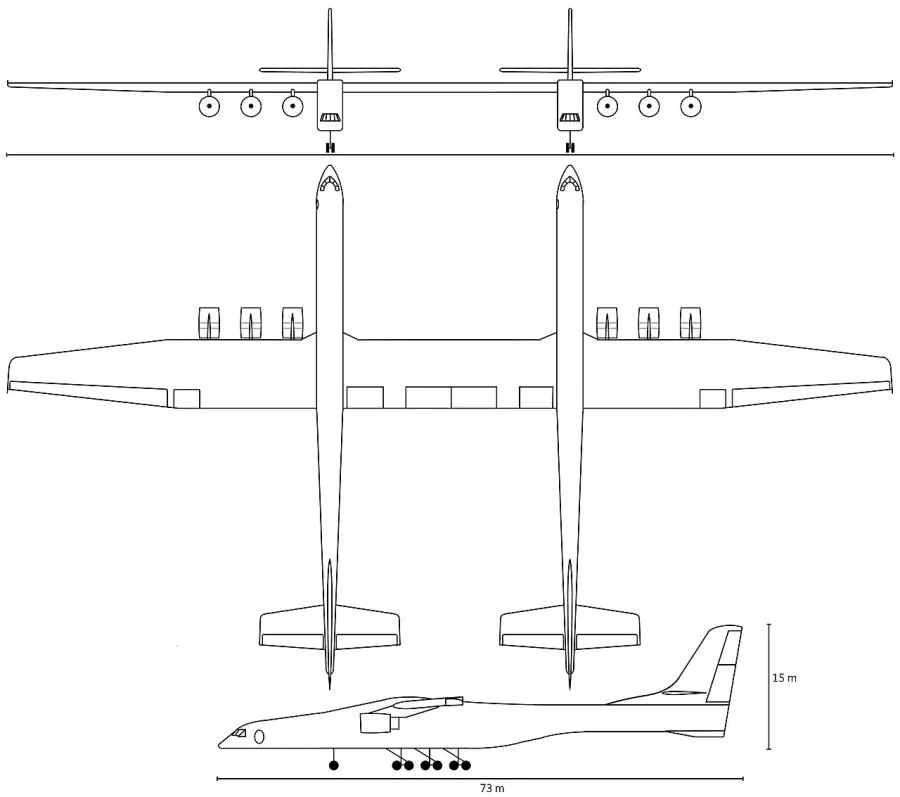 The Scaled Composites Stratolaunch card