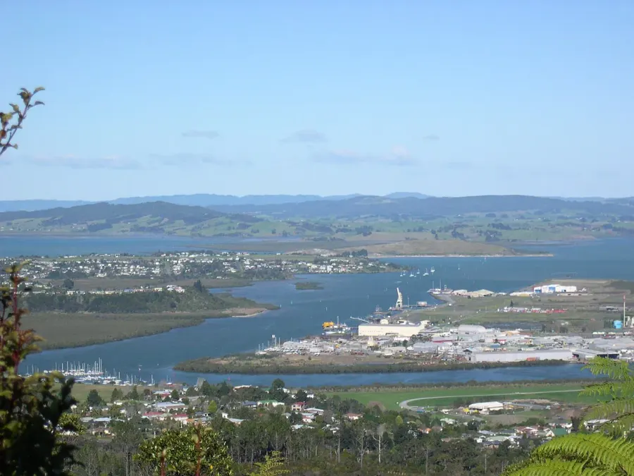 La carte Whangarei