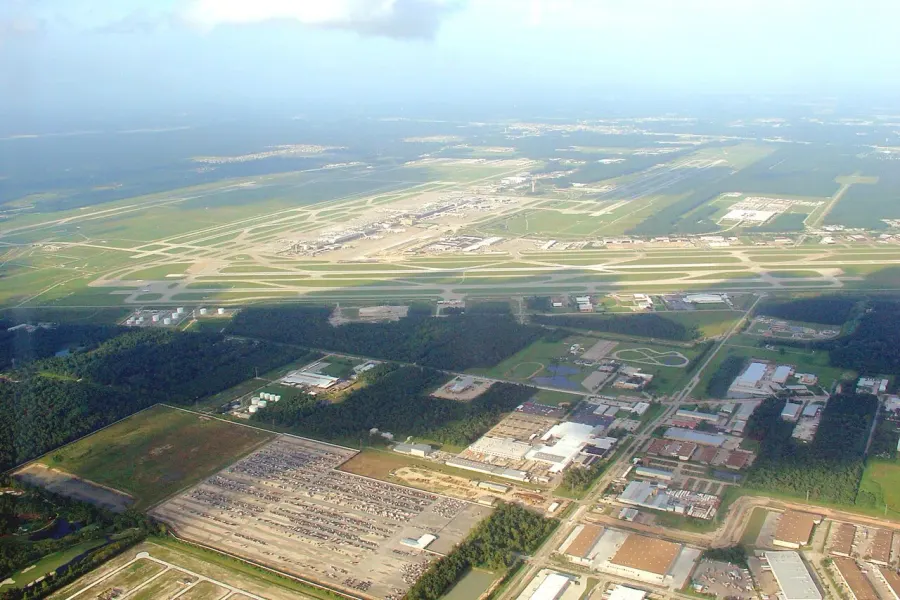 The George Bush Intercontinental Airport card