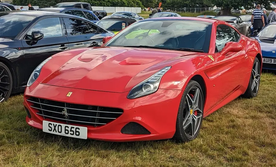 The Ferrari California card