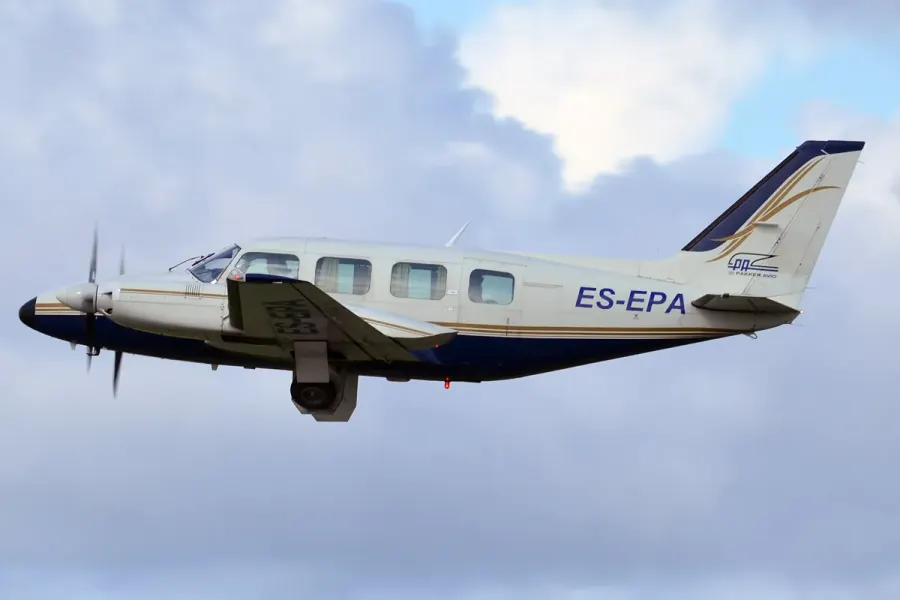 The Piper PA-31 Navajo card
