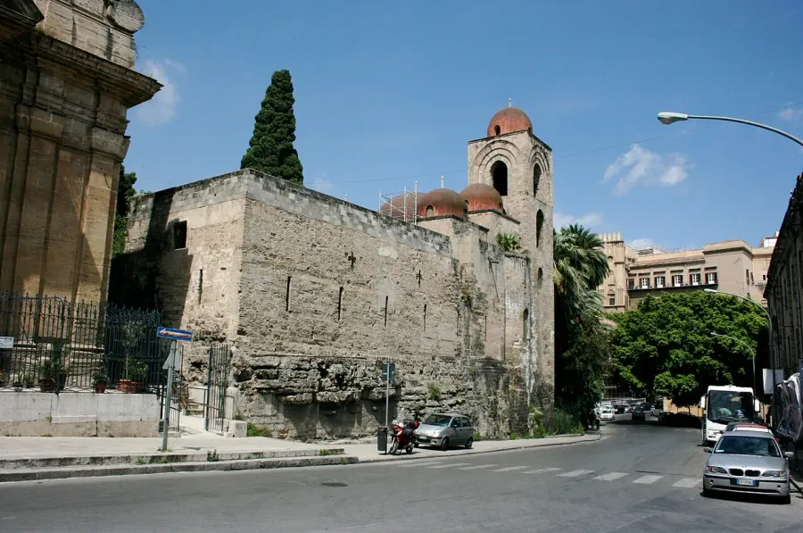 La carte Église Saint-Jean-des-Ermites de Palerme
