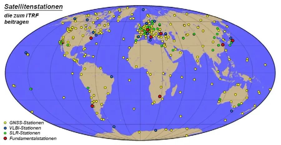 The International Terrestrial Reference System and Frame card