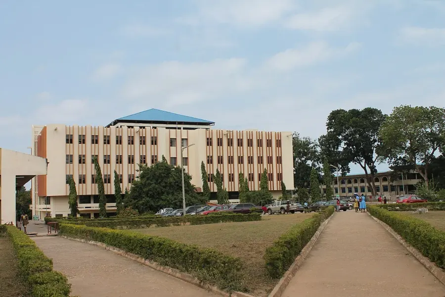 La carte Université de Cape Coast