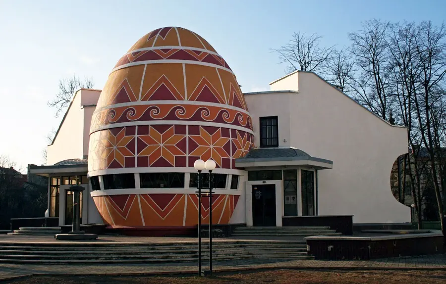 La carte Musée Pysanka