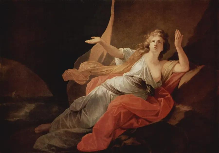 La carte Dido and Æneas