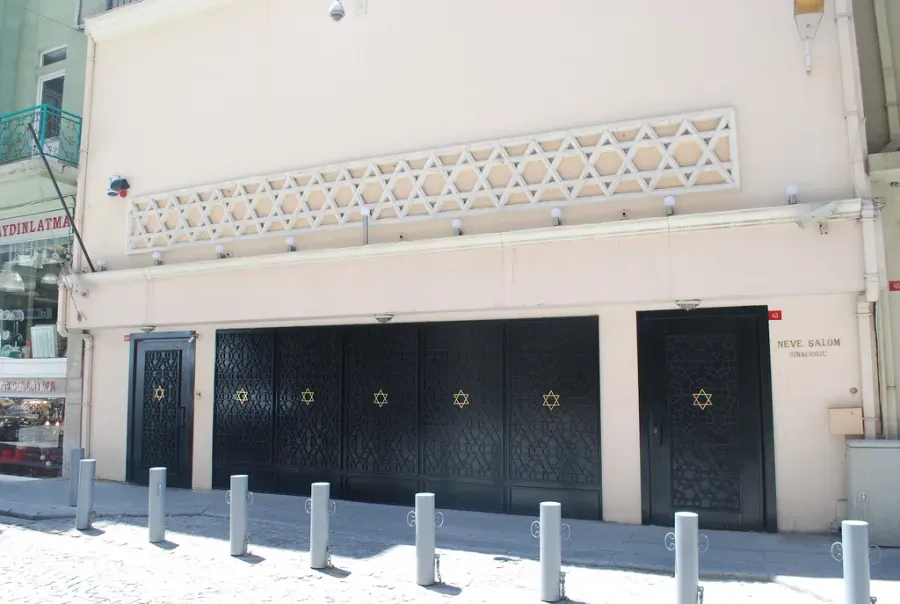 La carte Synagogue Neve Shalom
