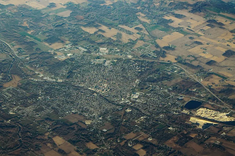 La carte Huntington