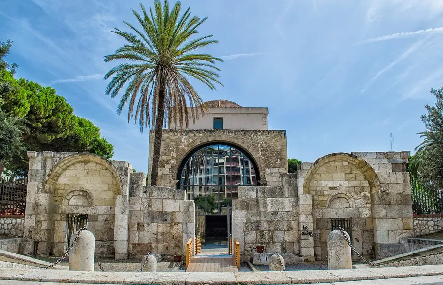 La carte Basilique Saint-Saturnin de Cagliari