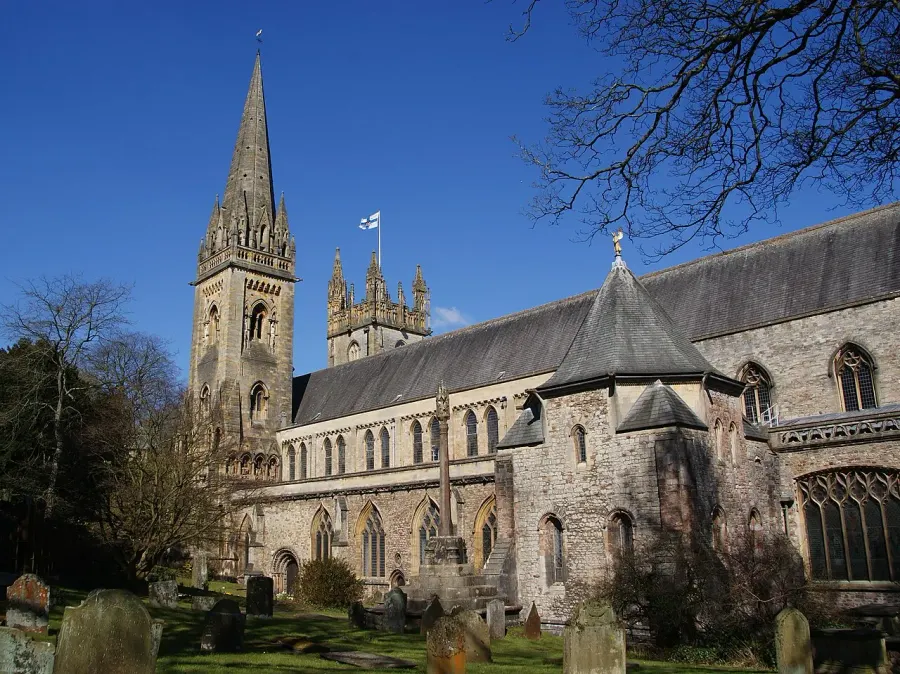 La carte Cathédrale de Llandaff