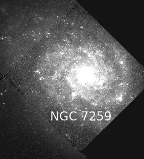 La carte NGC 7259