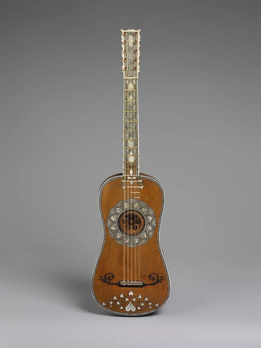 La carte Guitare baroque