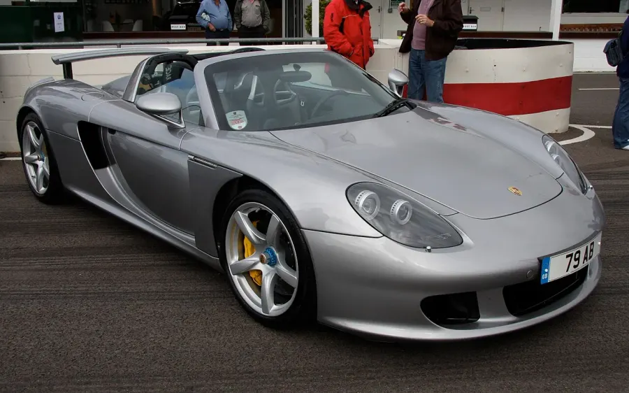 The Porsche Carrera GT card