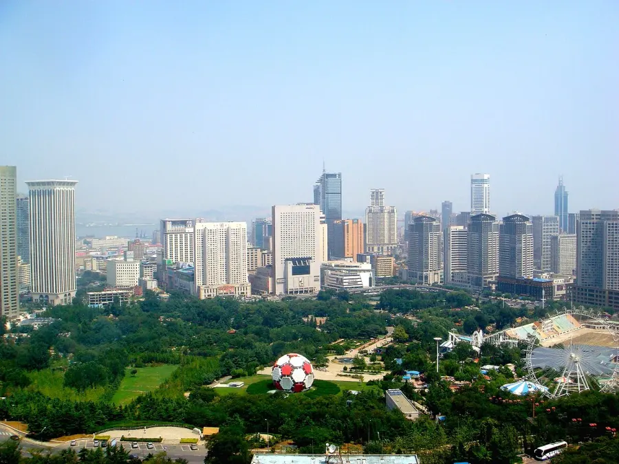 La carte Dalian