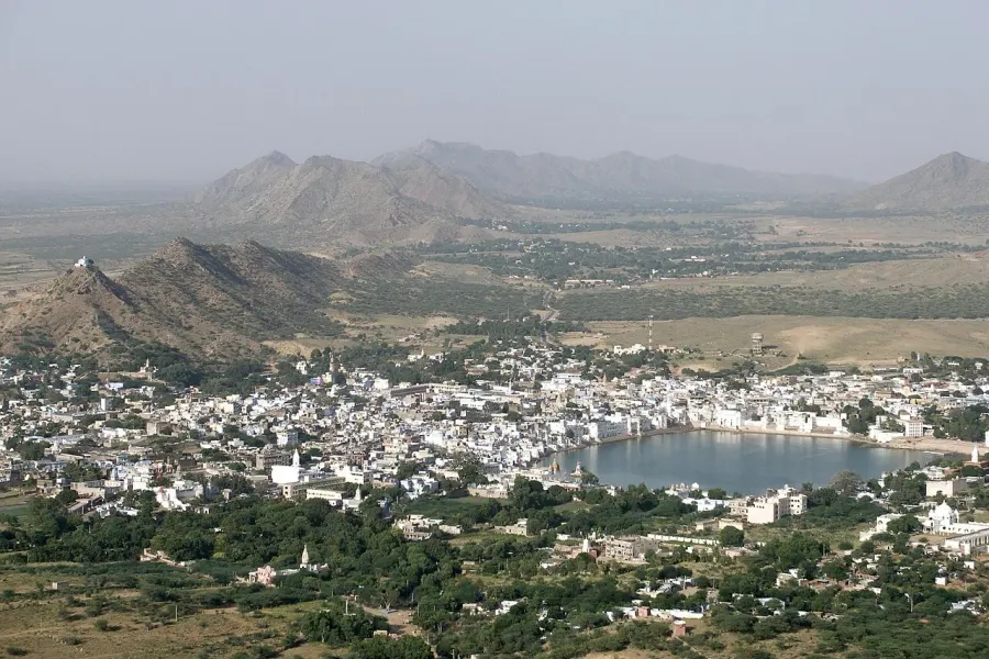 La carte Pushkar