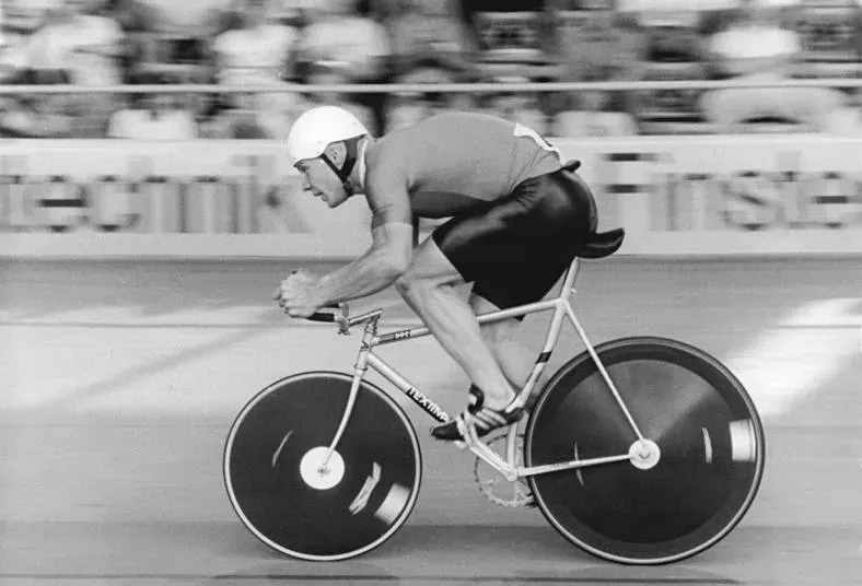 The Track bicycle card