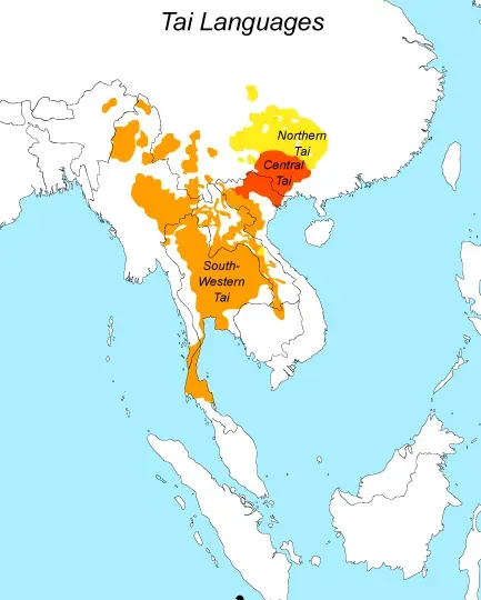 The Tai languages card