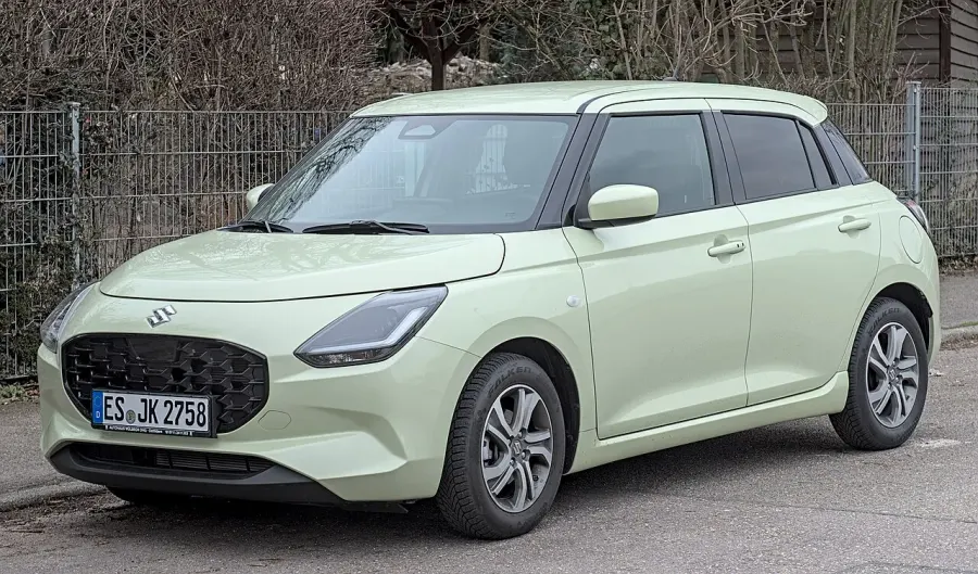 La carte Suzuki Swift