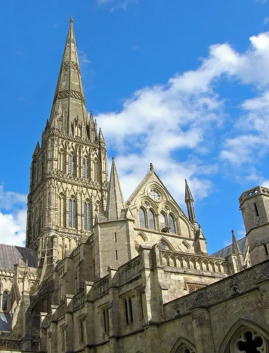 The English Gothic architecture card