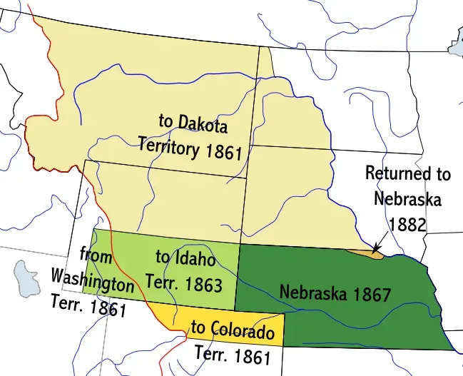 The Nebraska Territory card