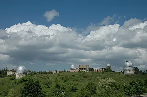 La carte Observatoire d'astrophysique de Shamakhy
