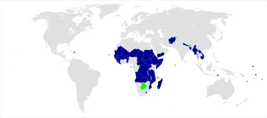 The Least developed countries card