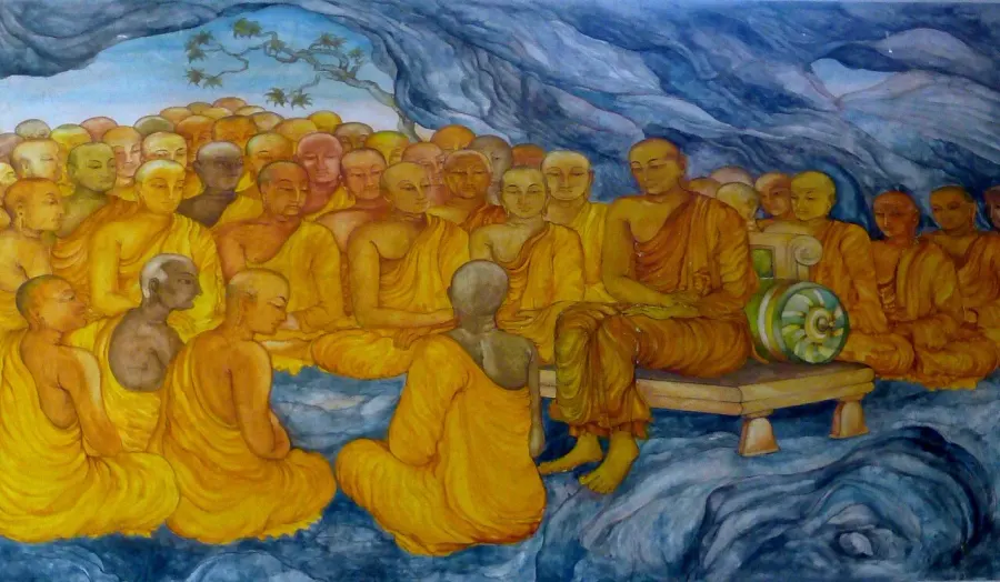 The Buddhist councils card